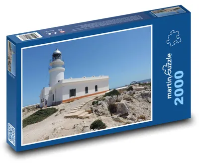 Obrázek produktu pro Puzzle 2000 Maják na Menorce, Baleárské ostrovy - martinpuzzle