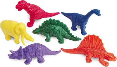 Produktbild von Learning Resources Dinosaurier Sortierset - Lernspielzeug - 108 Stück