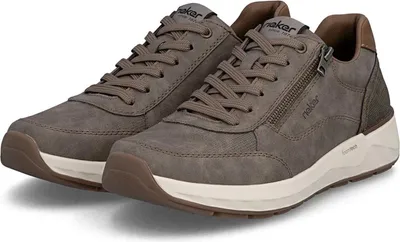 Produktbild von Rieker Herren Sneaker Low Schuhe Foamtech Komfort 11504-64 Beige, Schuhgröße:40 EU