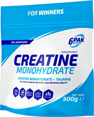 Image de 6PAK Nutrition | Créatine monohydrate non aromatisée