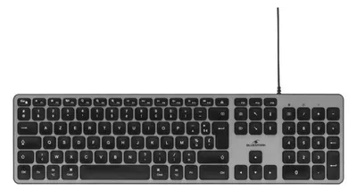 Produktbild von Kabelgebundene Tastatur KB für Mac – AZERTY-kompatibel mit Mac – Schwarz
