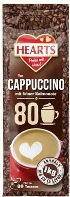 Produktbild von Hearts Cappuccino mit feiner Kakaonote 1 kg