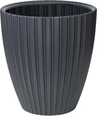 Immagine prodotto di Elegante vaso da fiori 40 x 42 cm per giardino, balcone o interno - antracite