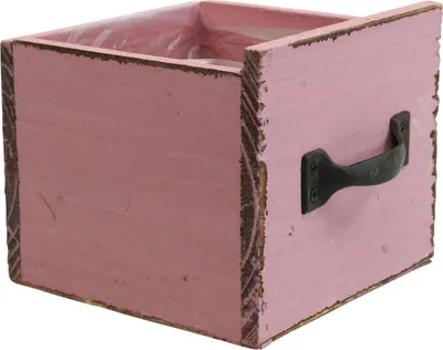 Produktbild von Deko-Schublade aus Holz Vintage-Look Übertopf für kreative Pflanzideen
