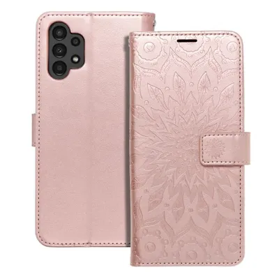 Obrázok produktu pre MEZZO Book Case vhodný pre SAMSUNG A13 4G Mandala zlatá ružová