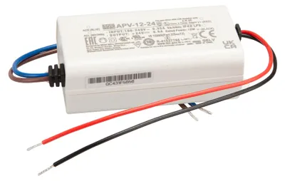 Produktbild von Mean Well APV-12-24 SNT 24V/DC/0-0,5A/ 12W IP42