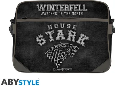 Zdjęcie produktu dla GAME OF THRONES - Torba kurierska/torba na ramię "House Stark"