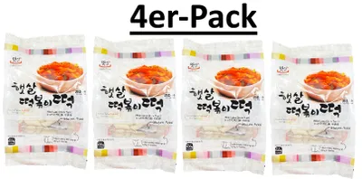 Produktbild von 4er-Pack matamun Reiskuchen Tteokbokki Stangen 600g