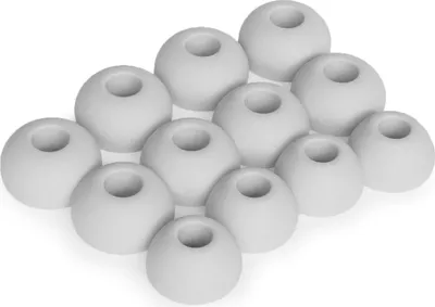 Image de 12 x Écouteurs en Silicone Embouts d'oreilles pour JBL Endurance Race Casque Écouteurs en Blanc