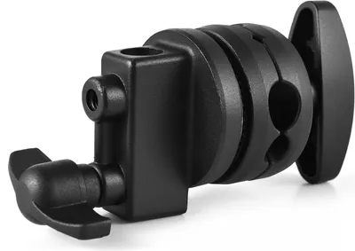 Produktbild von Multifunktionaler Lichtstativ-Montageadapter, robuster Schwenkkopfhalter, Griffkopf fuer Lichtstativ-Verlaengerung, Auslegerarm, Fotozubehoer mit 4 Befestigungsloechern
