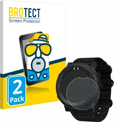 Produktbild von 2x BROTECT Schutzfolie für Suunto Core Alpha Displayschutz Displayschutzfolie Folie Matt Entspiegelungsfolie