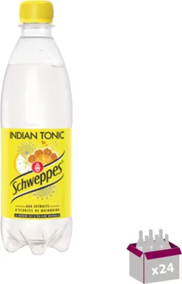 Image de Schweppes Indian Tonic - 24 x 50 cL