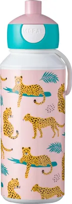 Image de Mepal trinkflasche pop-up campus 400 ml - léopard