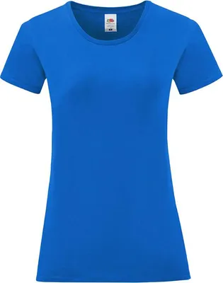 Produktbild von Damen-T-Shirt, Kurzarm - FOL ICONIC T/W - royal blue - Größe L