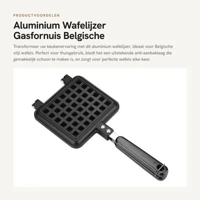 Obrázek produktu pro Waflovač s nepřilnavým povrchem – waflovač pro…