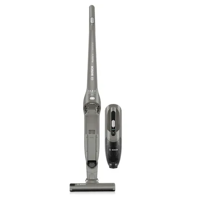 Zdjęcie produktu dla Bosch Serie 2 BBHF214G, Odkurzacz stojący 2 w 1, Bez worka, Szary, Suchy, Cykloniczny, Goła podłoga, Dywan, Podłoga