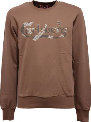 Immagine prodotto di 7158J felpa uomo CARLSBERG brown heavy Cotone sweatshirt man