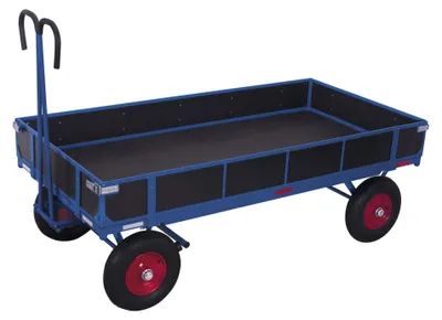 Produktbild von VARIOfit Handpritschenwagen mit Bordwand und Luftbereifung 1985x980mm