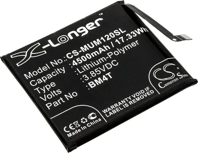Obrázok produktu pre TECHTEK Batéria kompatibilná s [Xiaomi] 10X Pro 5G, M2004J7BC, Redmi 10X Pro nahrádza BM4T