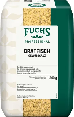 Zdjęcie produktu dla Fuchs Professional przyprawa do ryb smażonych sól intensywny smak opakowanie 1300g