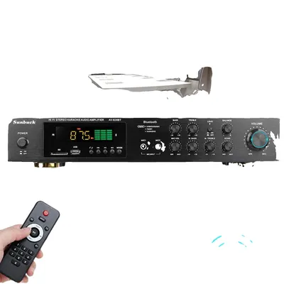 Immagine prodotto di amplificatore digitale da 600 W, Bluetooth 42, stereo Hi-Fi con telecomando