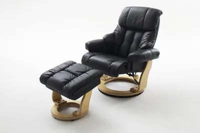 Produktbild von MCA Furniture Relaxsessel Calgary Schwarz, 90 cmx91-122 cmx104- kaufen