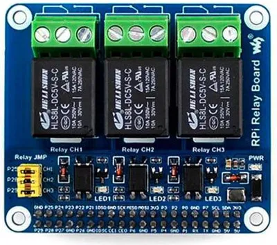 Produktbild von Waveshare 5V Relais Shield für Raspberry Pi
