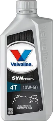 Produktbild von Valvoline SynPower 4T für 10W-50 1 Liter Motoröl Motorenöl Synthetisch Öl Motorradöl Motorbike