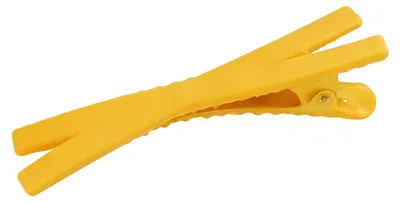 Produktbild von Kreuzförmige Haarnadeln, niedliche und süße bunte Haarspangen für Damen und Mädchen, Accessoires, Gelb