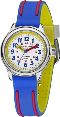 Produktbild von JACQUES FAREL KTI5555-G Uhr Junge Kinderuhr Kautschuk blau