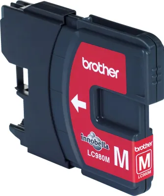 Produktbild von Brother LC980M, Magenta, Tinte auf Pigmentbasis, 1 Stück(e), 260 Seiten, Einzelpackung