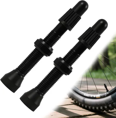 Produktbild von Ventile für Tubeless-Reifen, 40 mm - 2 Stück - Aluminium - Presta-Ventil