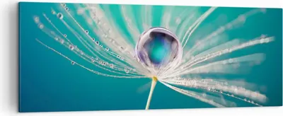 Produktbild von Bild auf Leinwand - Leinwandbild - Pflanze Natur - 140x50cm - Wand Bild - Wanddeko - Wandbilder - Leinwanddruck - Bilder - Kunstdruck - Wanddekoration - Leinwand bilder - Wandkunst - AB140x50-3991