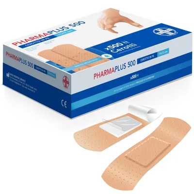Obrázek produktu pro Léplivé náplasti, rozměry 19x72 mm, prodyšné