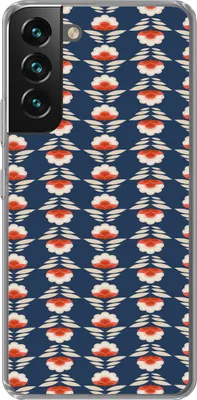 Produktbild von MuchoWow® Handyhülle Schutzhülle Hülle für Telefoonhoesje Samsung Galaxy S22 Plus Muster - Abstrakt - Blumen Silikon Softcase Handy Hülle - Schutzabdeckung