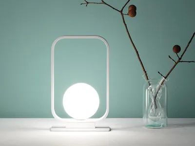 Produktbild von LUCE Design Roxy Tischleuchte G9 Weiß