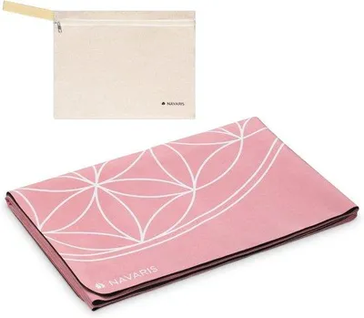 Produktbild von Famanu Yogamat Faltbar - 15 mm Dick - Yoga Pilates Fitness - Antirutsch - Tragetasche