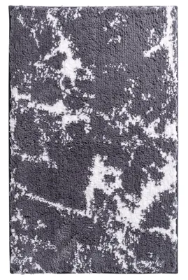 Produktbild von Ridder Badezimmerteppich Marmor 60x90 cm grau 7105307