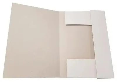 Image de Pochette à élastique A4 blanche HERLITZ