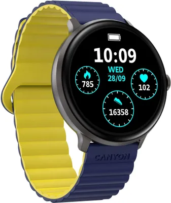 Zdjęcie produktu dla Canyon CNS-SW69BL, 3,3 cm (1.3"), Ekran dotykowy, 53,3 g