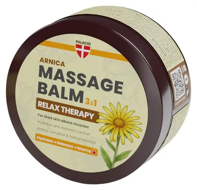 Obrázok produktu pre Masážny balzam Relax 3v1 s arnikou a kafrom, s hrejivým účinkom, 300 ml