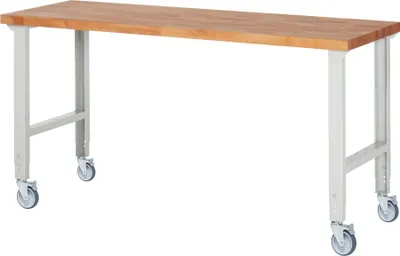 Produktbild von Rau Fahrbare Werkbank höhenverstellbar 7000-1, B2000xT700xH950-1000mm