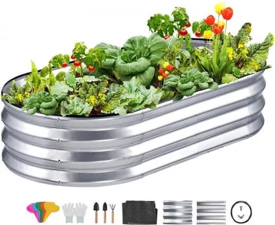 Produktbild von Famanu Pflanzenkasten - Ideal für den Anbau von Gemüse, Obst und Kräutern
