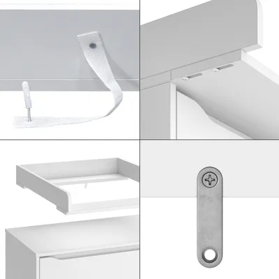 Obrázek produktu pro Přebalovací pult Vicco Wicko Bílá 60 x 76 cm, Model 54276