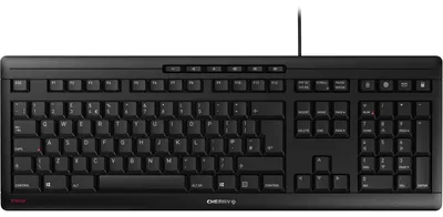 Produktbild von STREAM KEYBOARD (schwarz, UK-Layout, Cherry SX-Scherentechnologie)