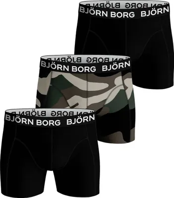 Produktbild von Björn Borg 3-Pack Boxers Mix Mehrfarben - Große S