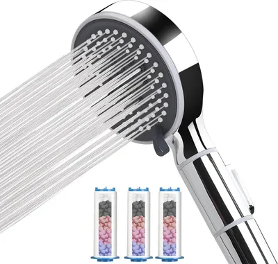 Produktbild von Handbrause mit 6 Strahlarten und wassersparendem Filter
