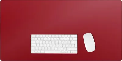 Produktbild von Farbe Burgund – Schreibtischunterlage – Rutschfeste Tischunterlage – Schreibtischmatte für Büro & Zuhause – Schreibunterlage – Mauspad – Tischmatte – 90 x 45 cm