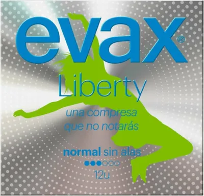 Obrázok produktu pre Pravidelné hygienické vložky Liberty Evax (12 kusov)