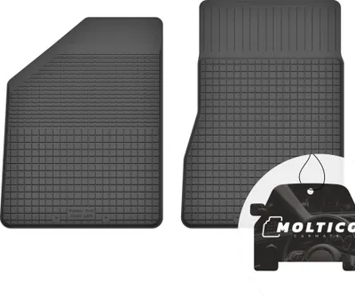 Produktbild von Vorne Gummimatten mit Rand Auto Fußmatten Gummi Automatten Passgenau 2-teilig Set - passend für Toyota Rav4 II 5D/4x4 2000-2006